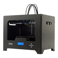 3DUniverse FlashForge Creator X Manual