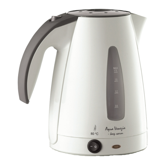 Melissa Cordless Kettle 645-078 Specifications