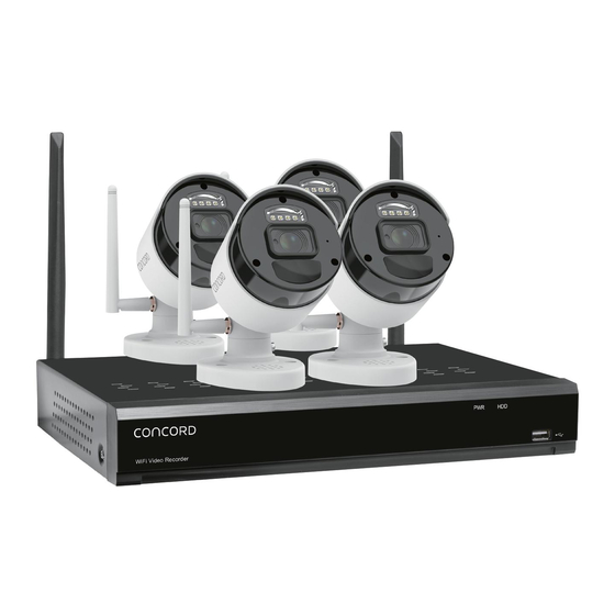 CONCORD CNK4242WPA-A Wireless NVR Package Manuals