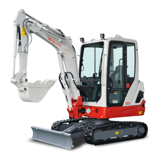 Takeuchi TB225 Operator's Manual