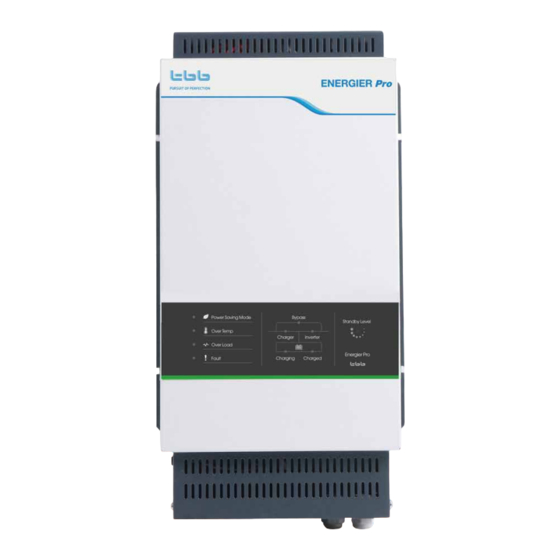 TBB Energier Pro Series User Manual