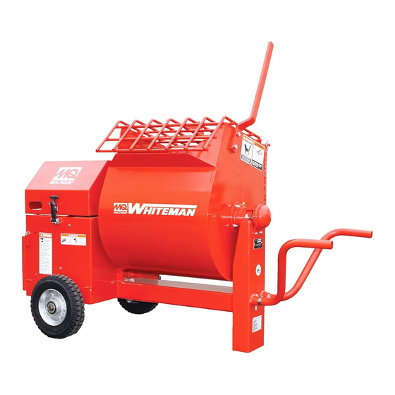 MULTIQUIP WM45E Operation And Parts Manual