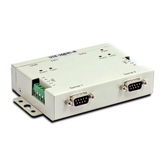 CoolGear USB-2COMi-M User Manual