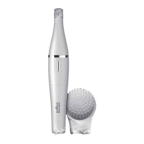 Braun Face 852 Manual