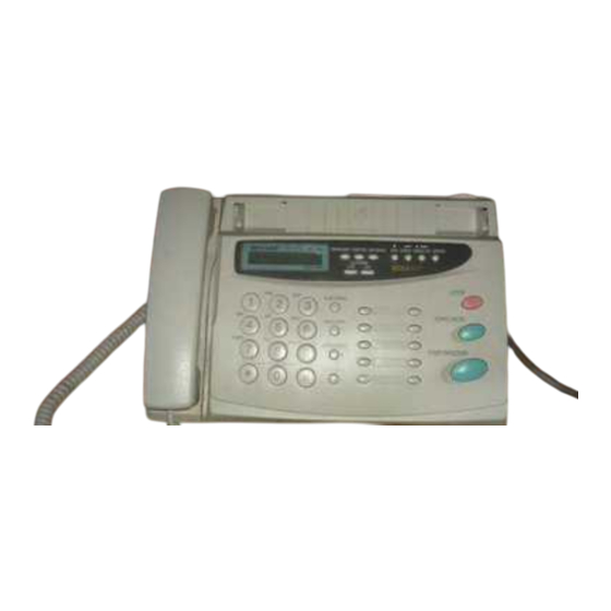 Sharp FO-475 Operation Manual