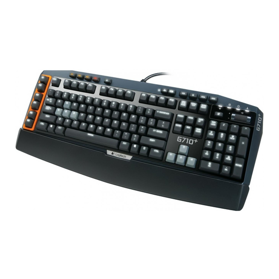 Logitech G710+ Setup Manual