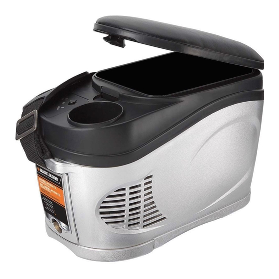 Black & Decker Thermo-Electric Travel Cooler and Warmer Manuals