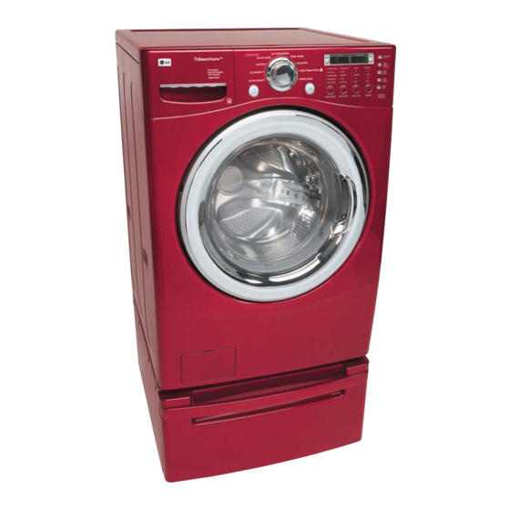LG WM2487HRMA - 27in Washing Machine Front Load Manuals