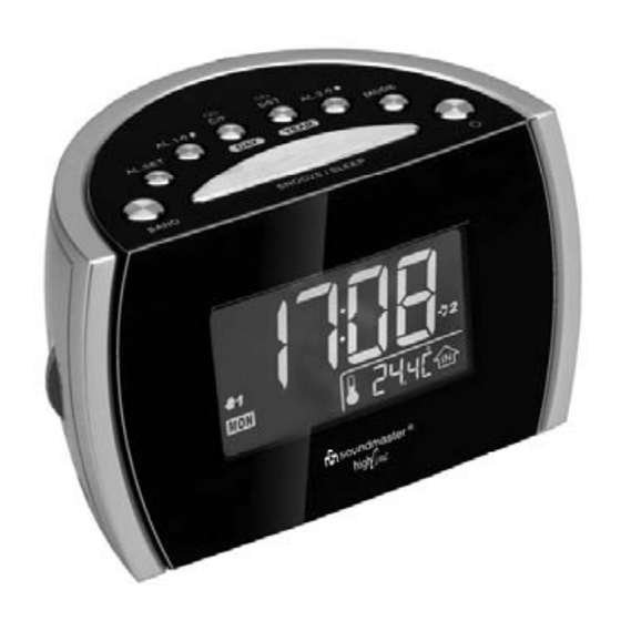 SOUNDMASTER High Line UR 108 Manual