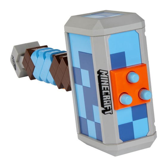 Hasbro NERF MINECRAFT STORMLANDER Quick Start Manual