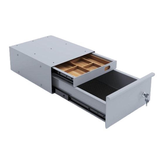 Actiforce Stationery Drawer System Duo FA-SLS-FG0136 Series Assembly Manual