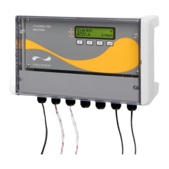 Micronics U1000MKII-WM User Manual