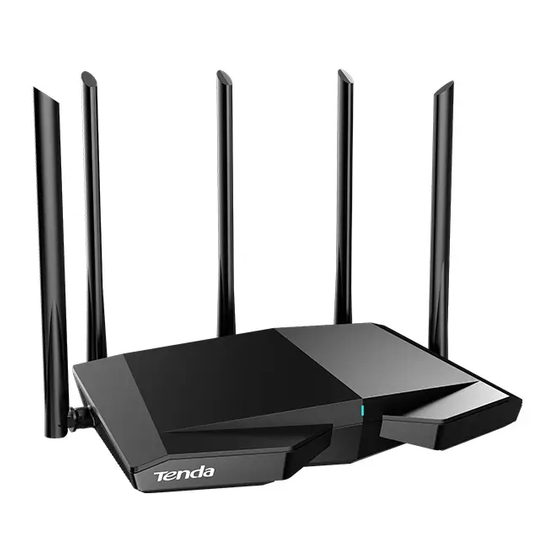 Tenda RX27 Pro Quick Installation Manual
