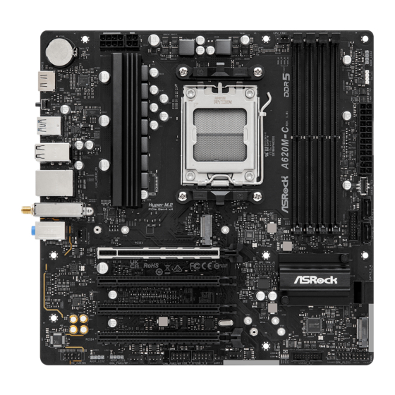 ASROCK A620M-C User Manual