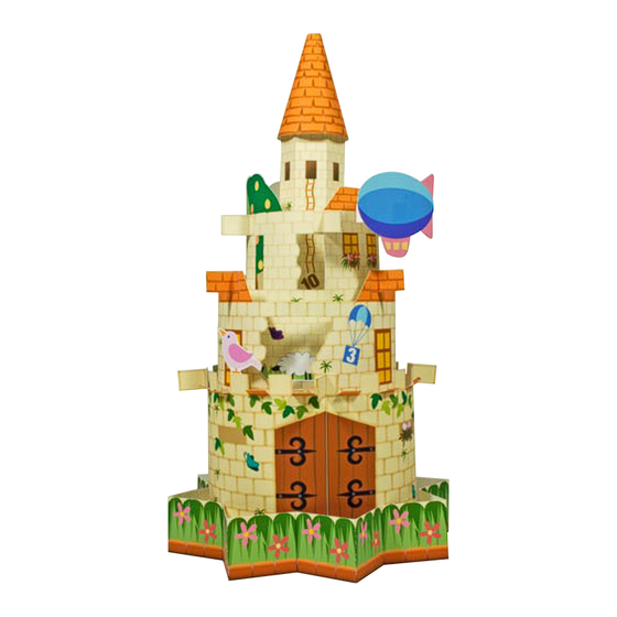 Canon Creative Park Merry-go-round picture castle Assembly Instructions Manual