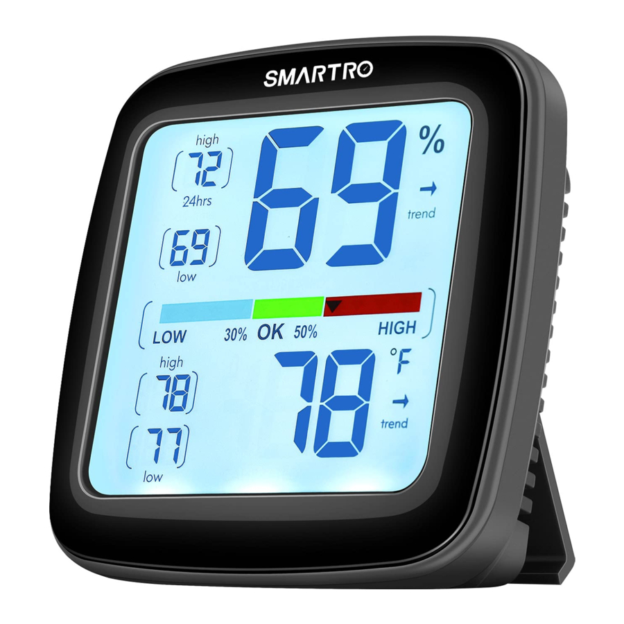 SMARTRO SC42 - Temperature and Humidity Monitor Manual