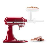 Kitchenaid SAUSAGE STUFFER Instructions Manual