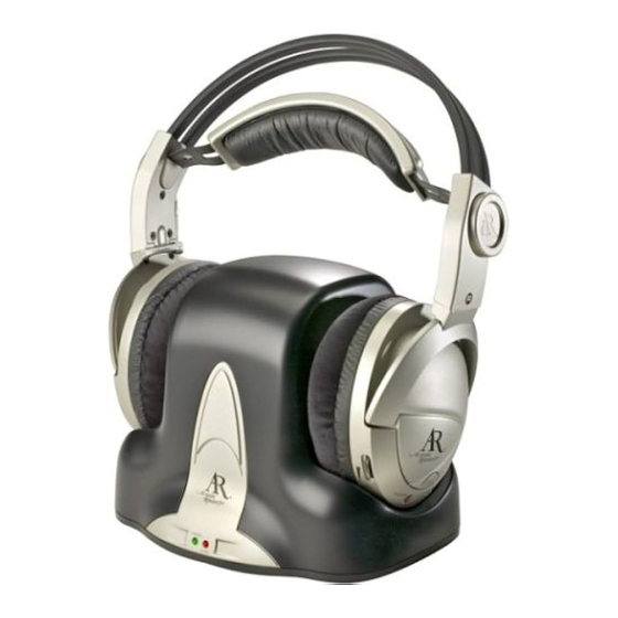 Acoustic Research AW771 Installation And Operation Manual