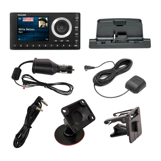 Sirius XM RAdio OnyX Plus Quick Start Manual