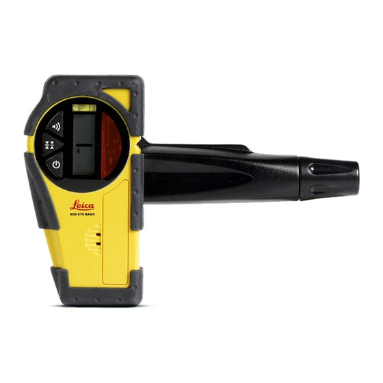 Leica Rod Eye Basic User Manual