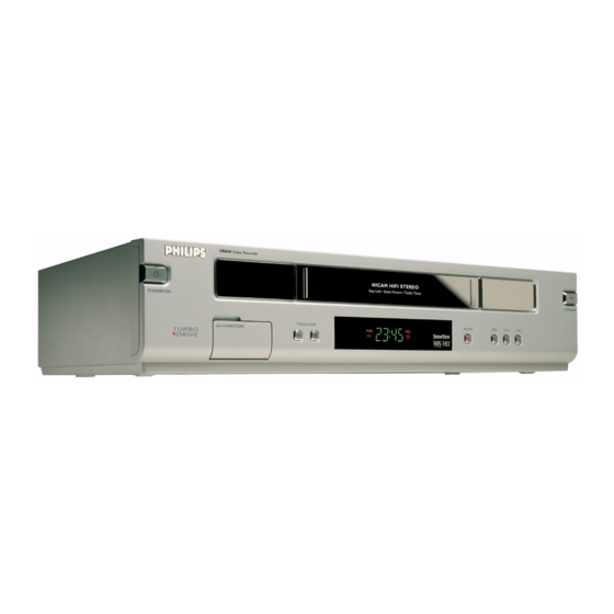 Philips VR840 Specifications