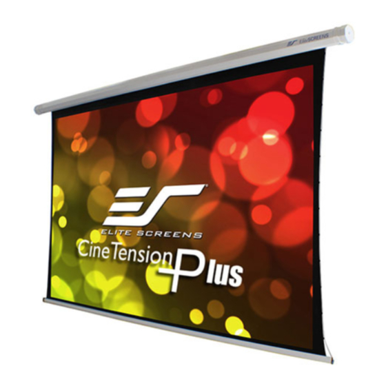 Elite Screens TE200HR2 User Manual