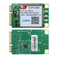 SIM Tech SIMCom SIM7100-PCIE Hardware Design