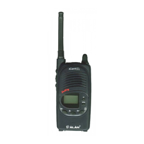 Alan 451 Manual