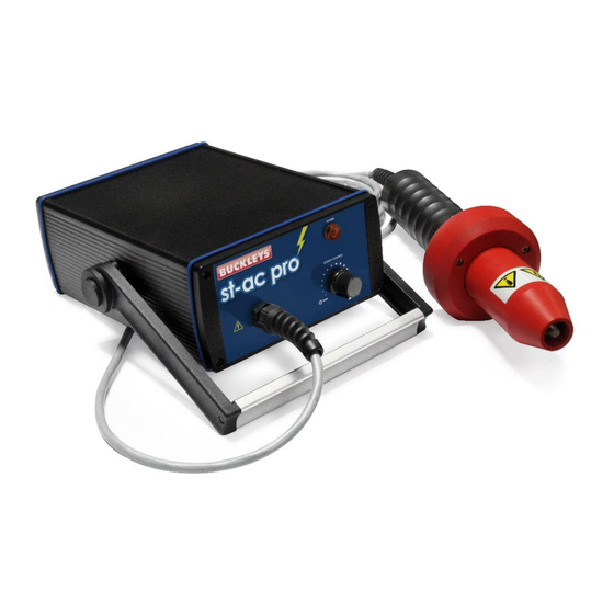 Buckleys ST-AC Pro Operating Instructions Manual