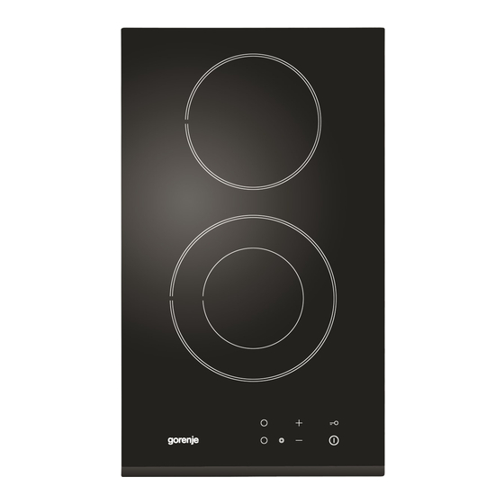 Gorenje ECT330CSC Manual