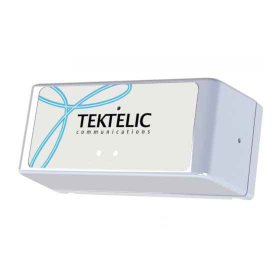 TEKTELIC Communications BLE ASSET TRACKER User Manual