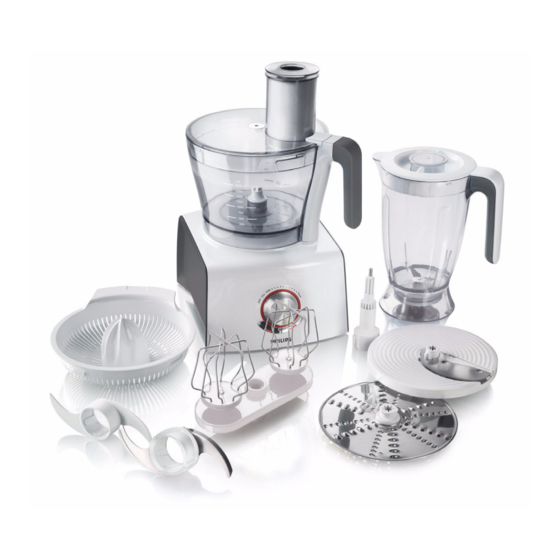 Philips Pure Essentials Collection HR7774/30 Quick Manual