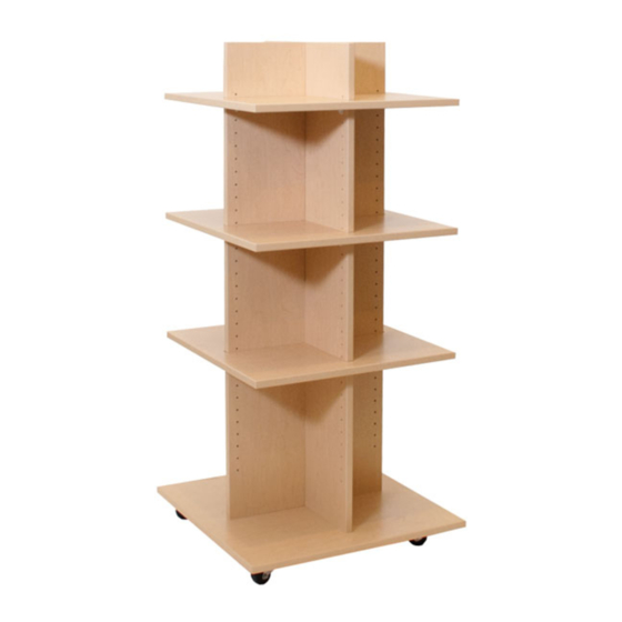 KC STORE FIXTURES 55015 Assembly Instructions