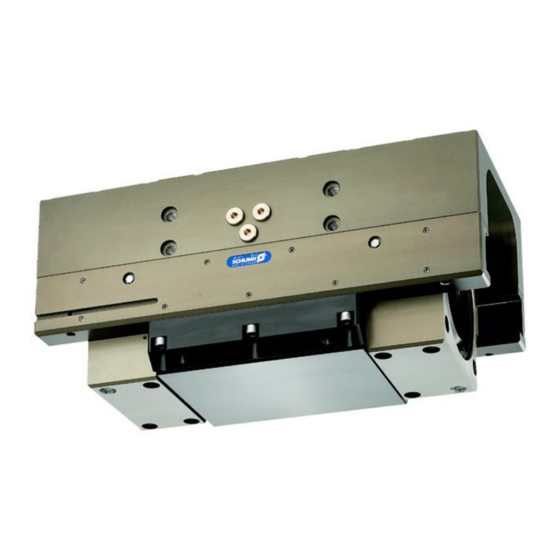 SCHUNK SPG 100 Assembly And Operating Manual
