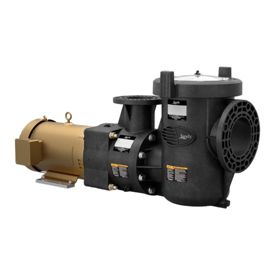 Jandy JCP Series Installation And Operation Manual