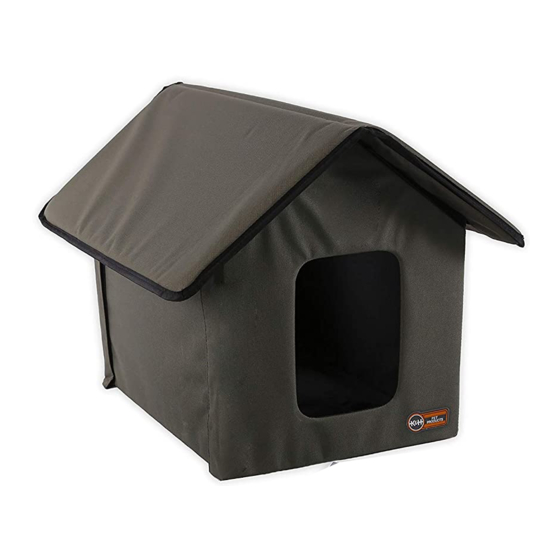 K&H Thermo Outdoor Kitty House Care Instructions
