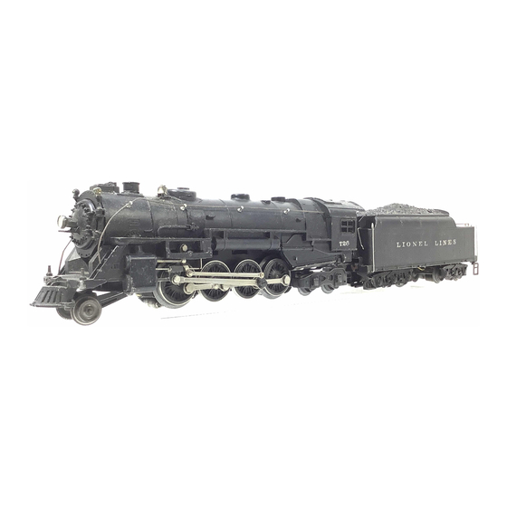 Lionel 726 Operating Instructions Manual