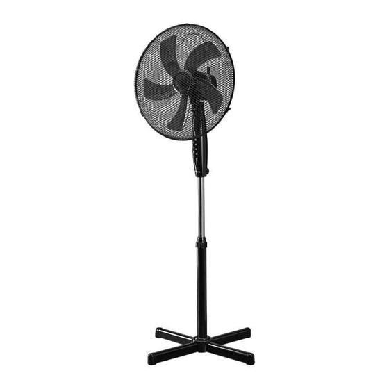 User Manuals: Timberk T-SF1602 Stand Fan