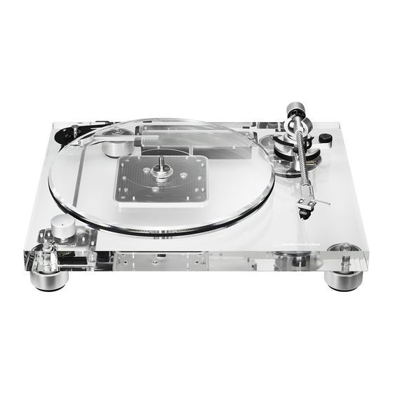 Audio Technica 60th Anniversary Caution Manual