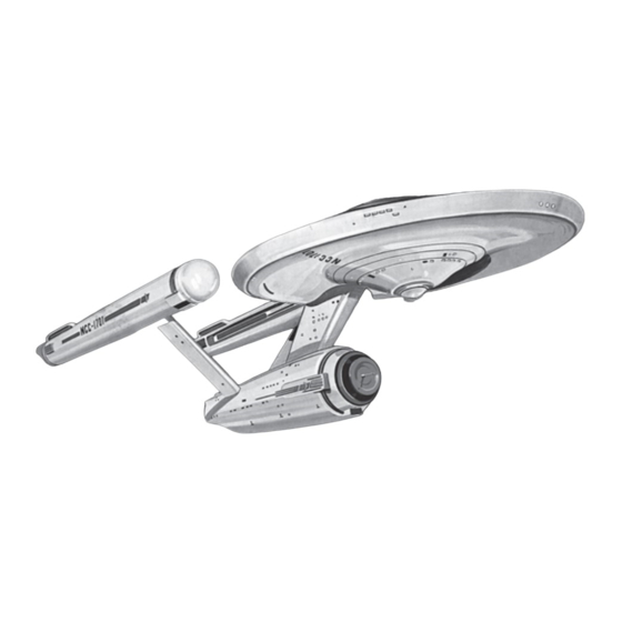 AMT Star Trek U.S.S. ENTERPRISE Quick Start Manual