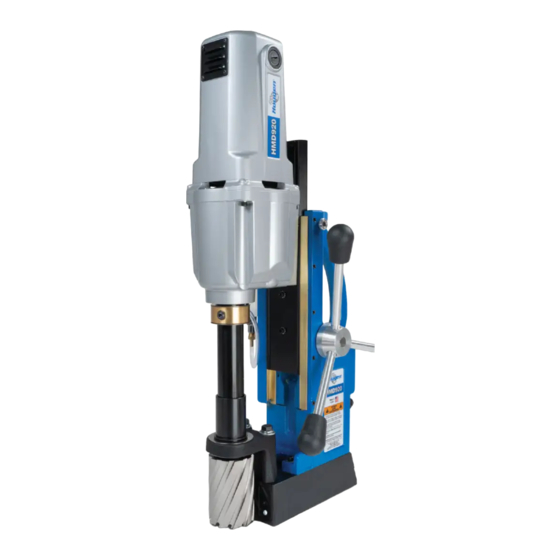 Hougen HMD920 Series Operator's Manual