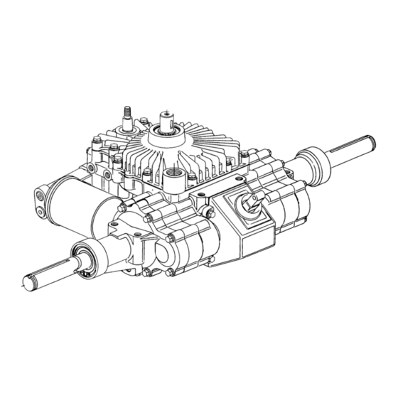 Eaton Hydrostatic Transaxle 850 Series Repair Information