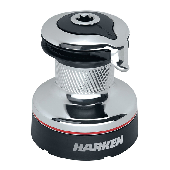 Harken Performa 20 STP Installation And Maintenance Manual