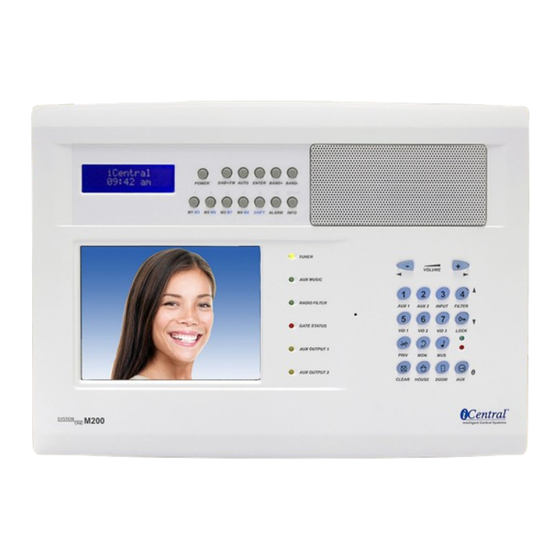 Ness iCentral SYSTEM ONE M200 User Manual