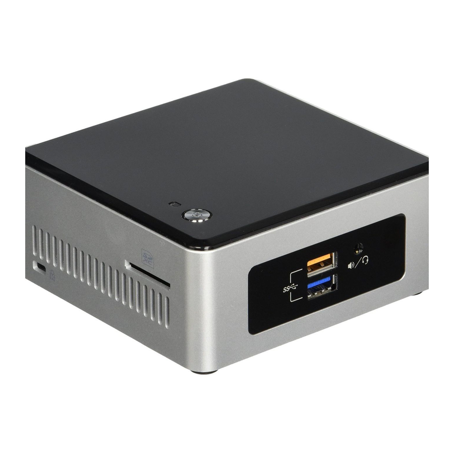 Intel NUC Kit NUC5CPYH, NUC Kit NUC5PPYH Manual