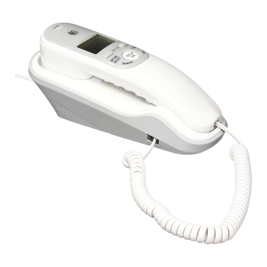 AT&T Trimline TR1909 Quick Start Manual
