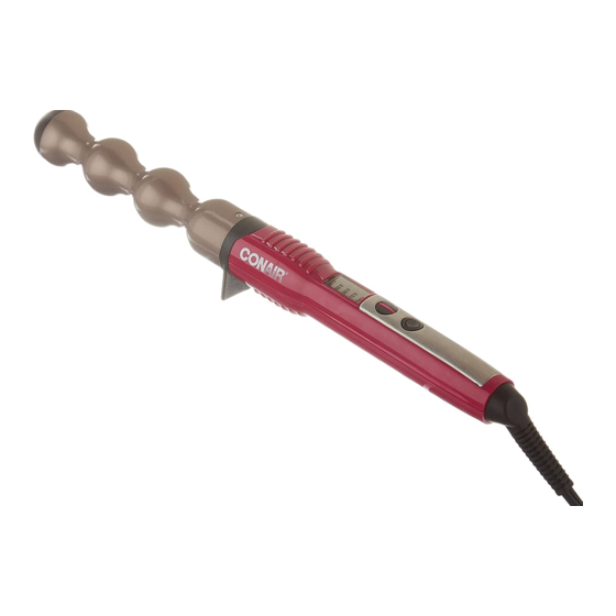 Conair CD128XC Instruction & Styling Manual