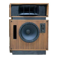 Altec 15 Oak Operating Instructions