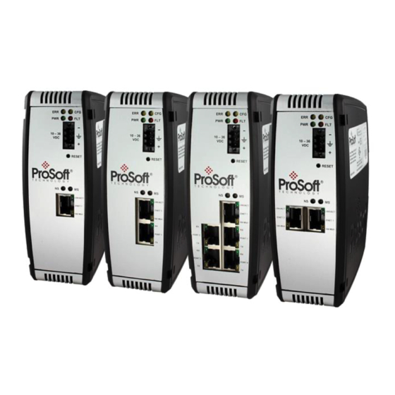 ProSoft Technology PLX3x Series User Manual