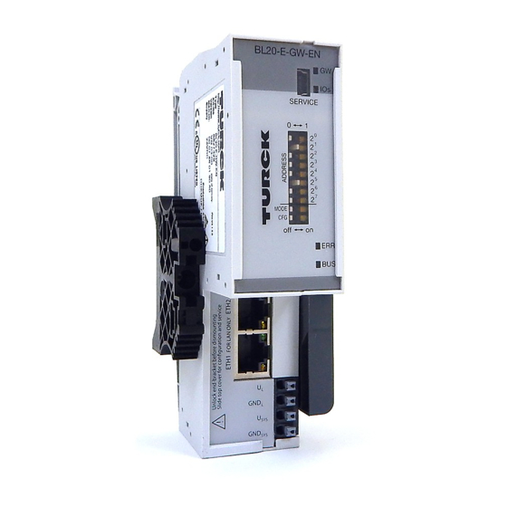 turck BL20 User Manual